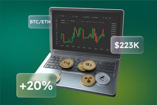 Interfaccia di visualizzazione della tecnologia per il sistema di trading automatizzato AI su Arco Capitranza